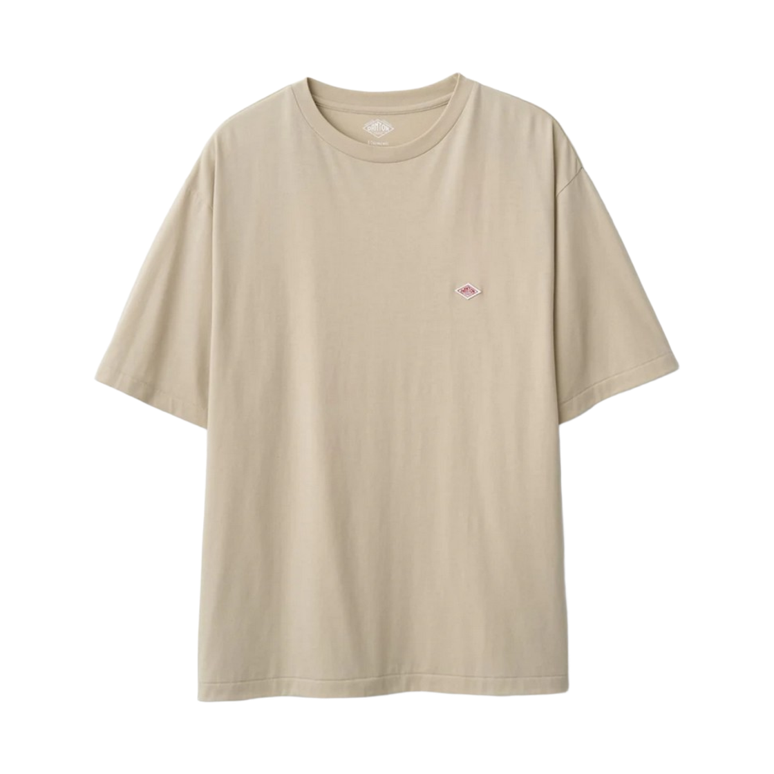 단톤 숏슬리브 이너 티셔츠 라이트 베이지(Danton Short Sleeve Inner T-shirt Light Beige) - 1
