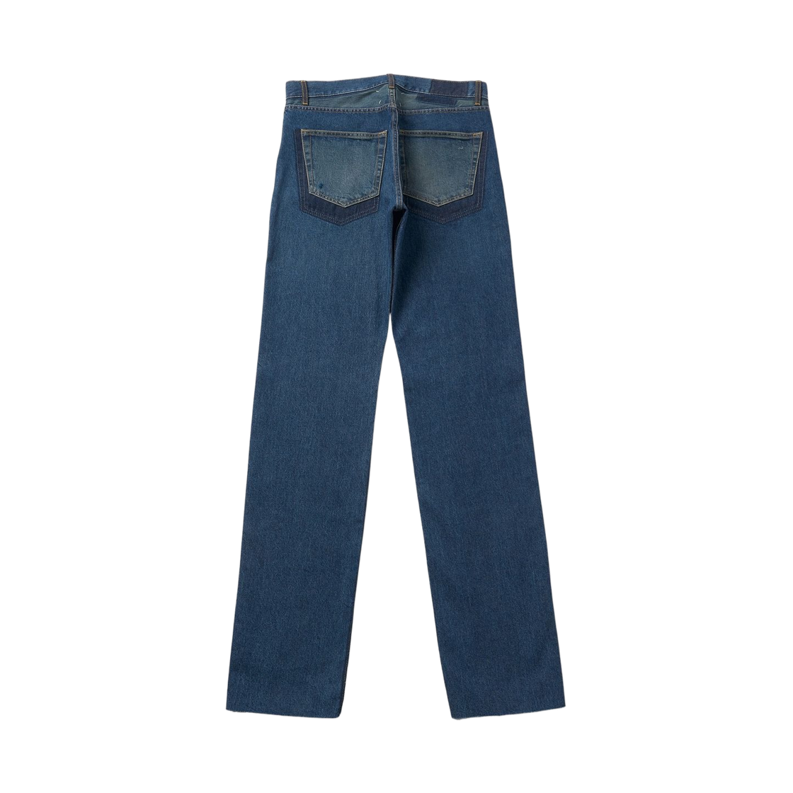 메종 마르지엘라 오버사이즈 스트레이트 테크닉 데님 팬츠 블루(Maison Margiela Oversized Straight Technic Denim Pants Blue) - 2