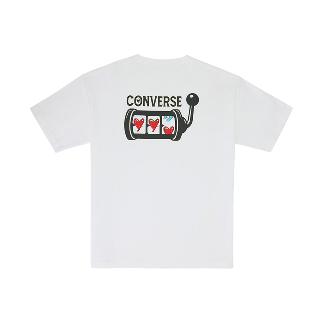 컨버스 루즈 핏 그래픽 티셔츠 화이트(Converse Loose Fit Graphic T-Shirt White) - 2