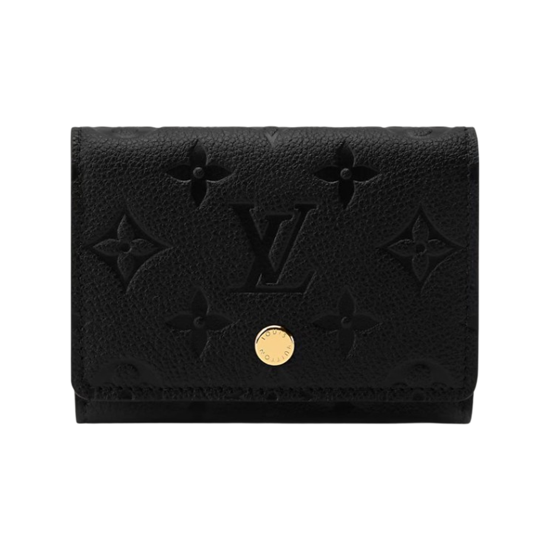 M27908 Louis Vuitton Envelope Business Card Holder Black