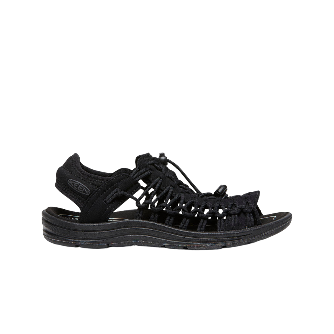 1027297 (W) Keen Uneek II Open Toe Sneaker Black