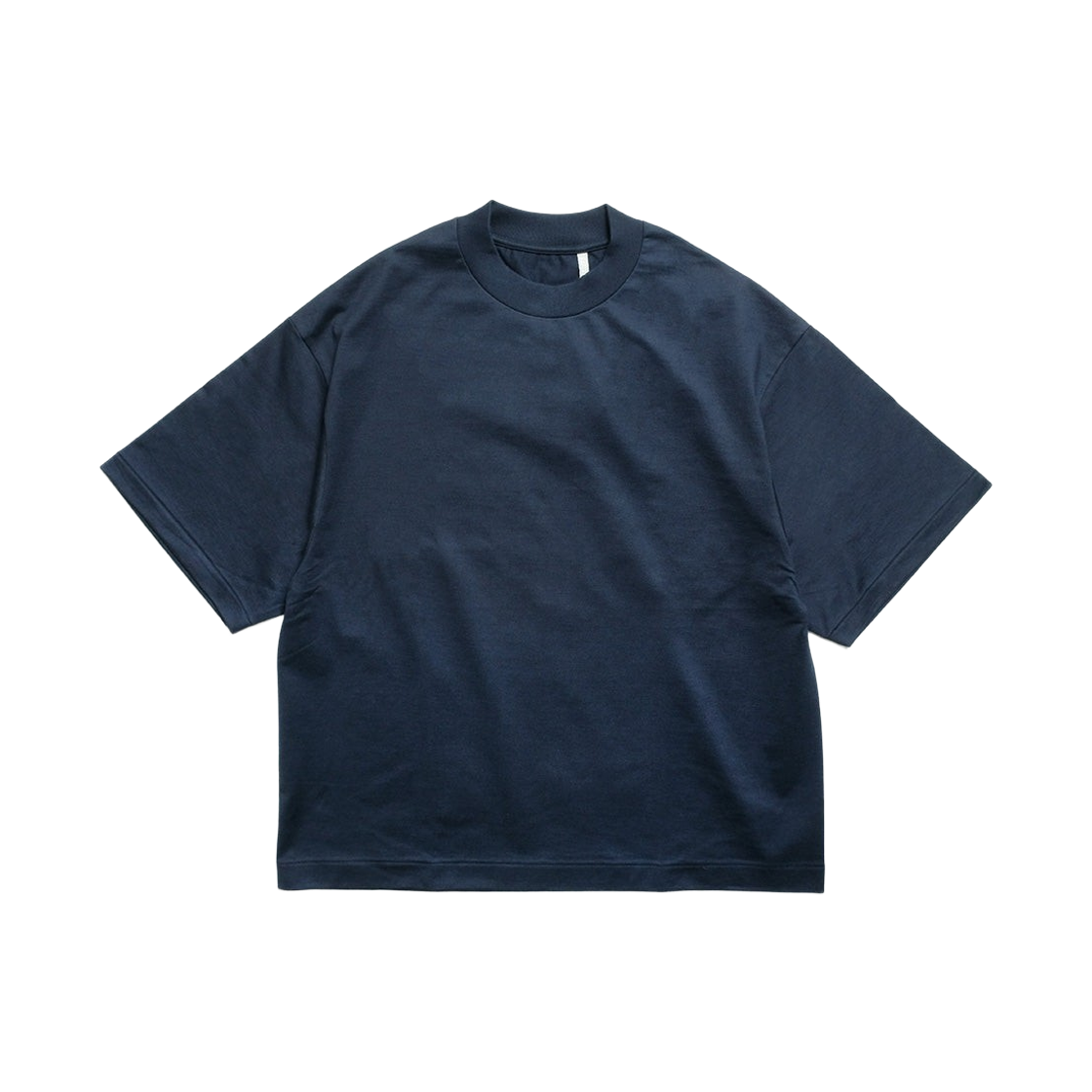 캡틴 선샤인 수빈 수피마 튜브 하프슬리브 티셔츠 헤비 다크 네이비(Kaptain Sunshine Suvin Supima Tube Halfsleeve T-Shirt Heavy Dark Navy)