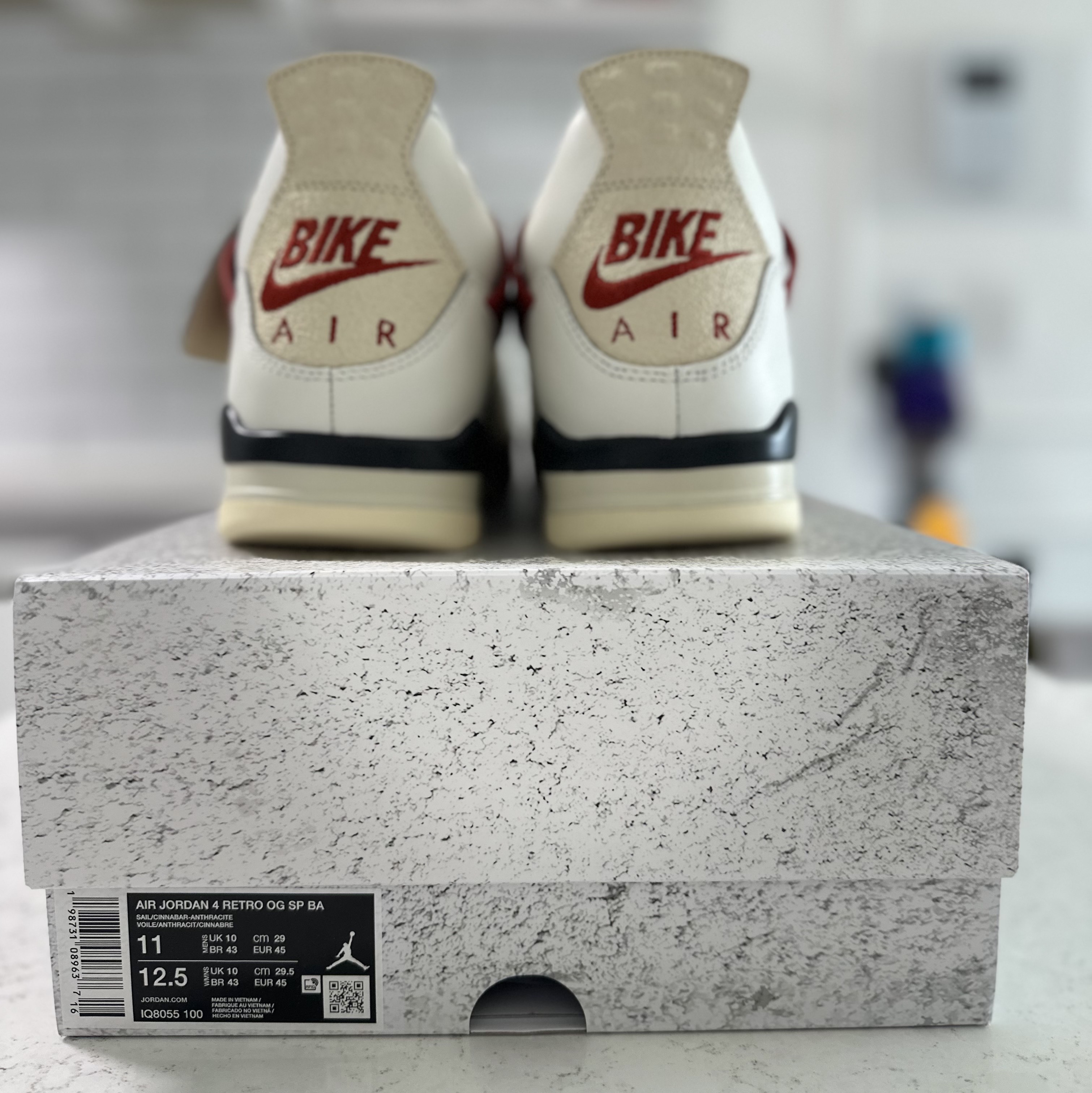 Jordan 4 x Nigel Sylvester Retro OG Brick After Brick 착용 스타일 - 4