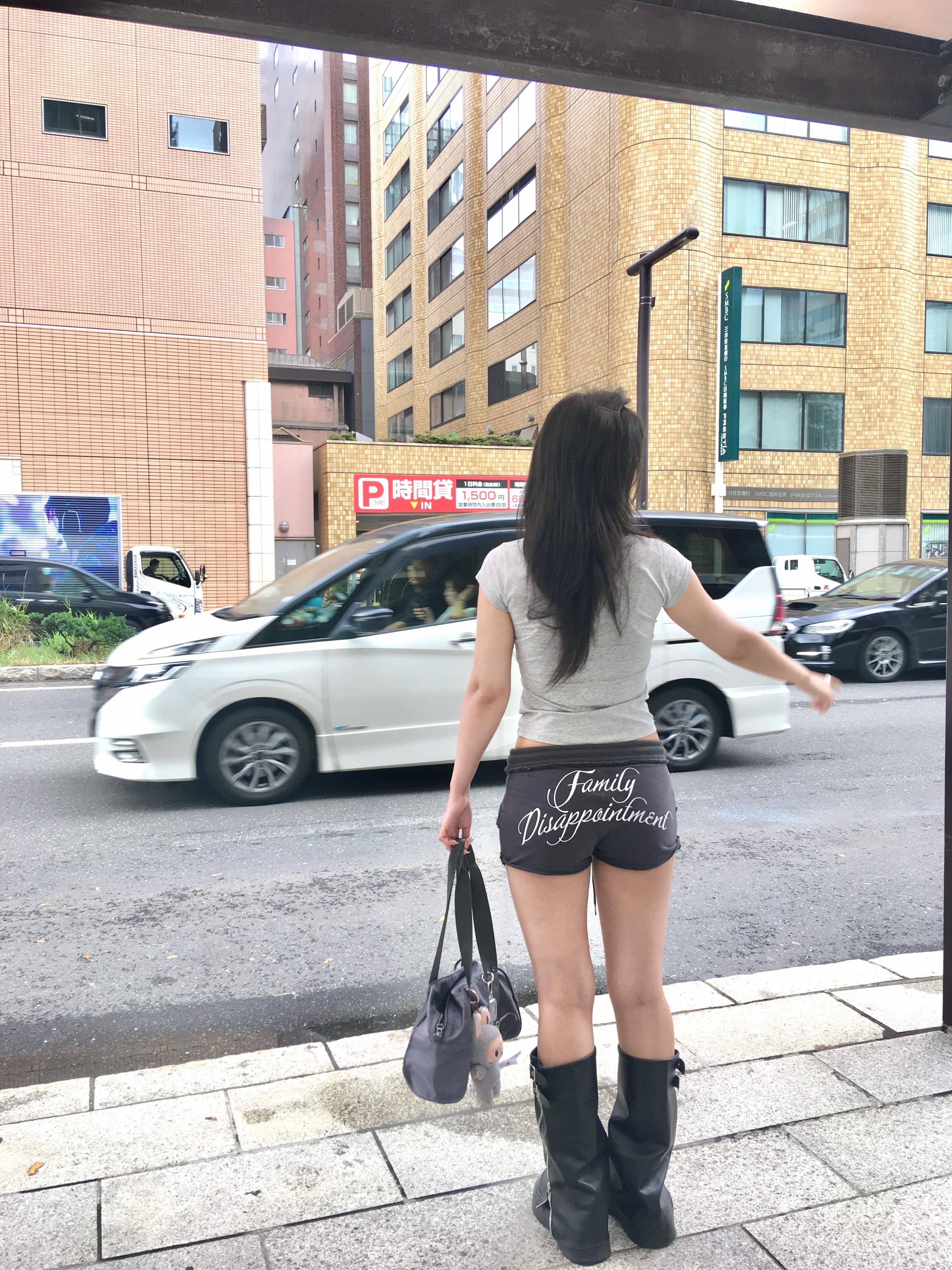 Sculptor Local Angel Gym Bag Gray 착용 스타일