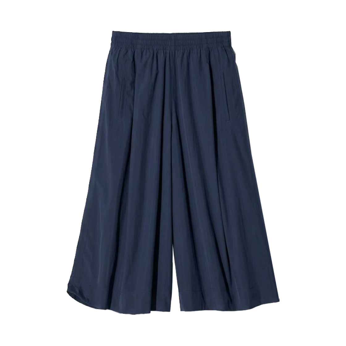 486328-69 (W) Uniqlo Nylon Culottes Short Navy