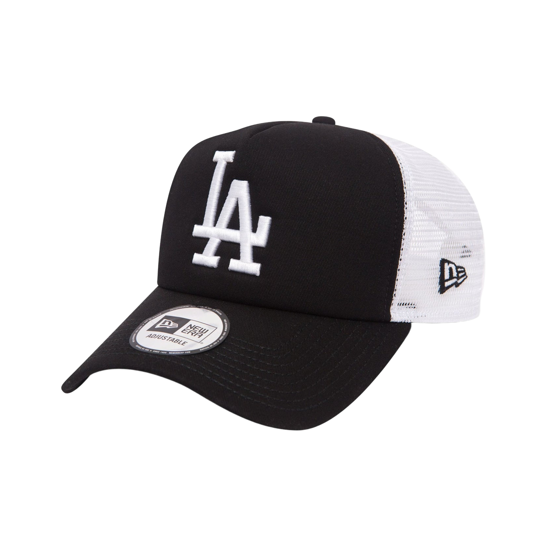 11405498 New Era LA Dodgers 9Forty Clean A-Frame Trucker Cap Black