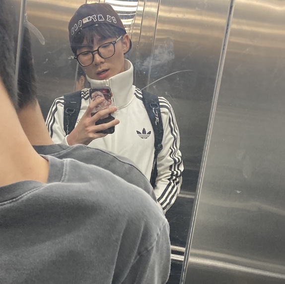 Adidas German Beckenbauer Track Top Off White - KR Sizing 착용 스타일 - 3
