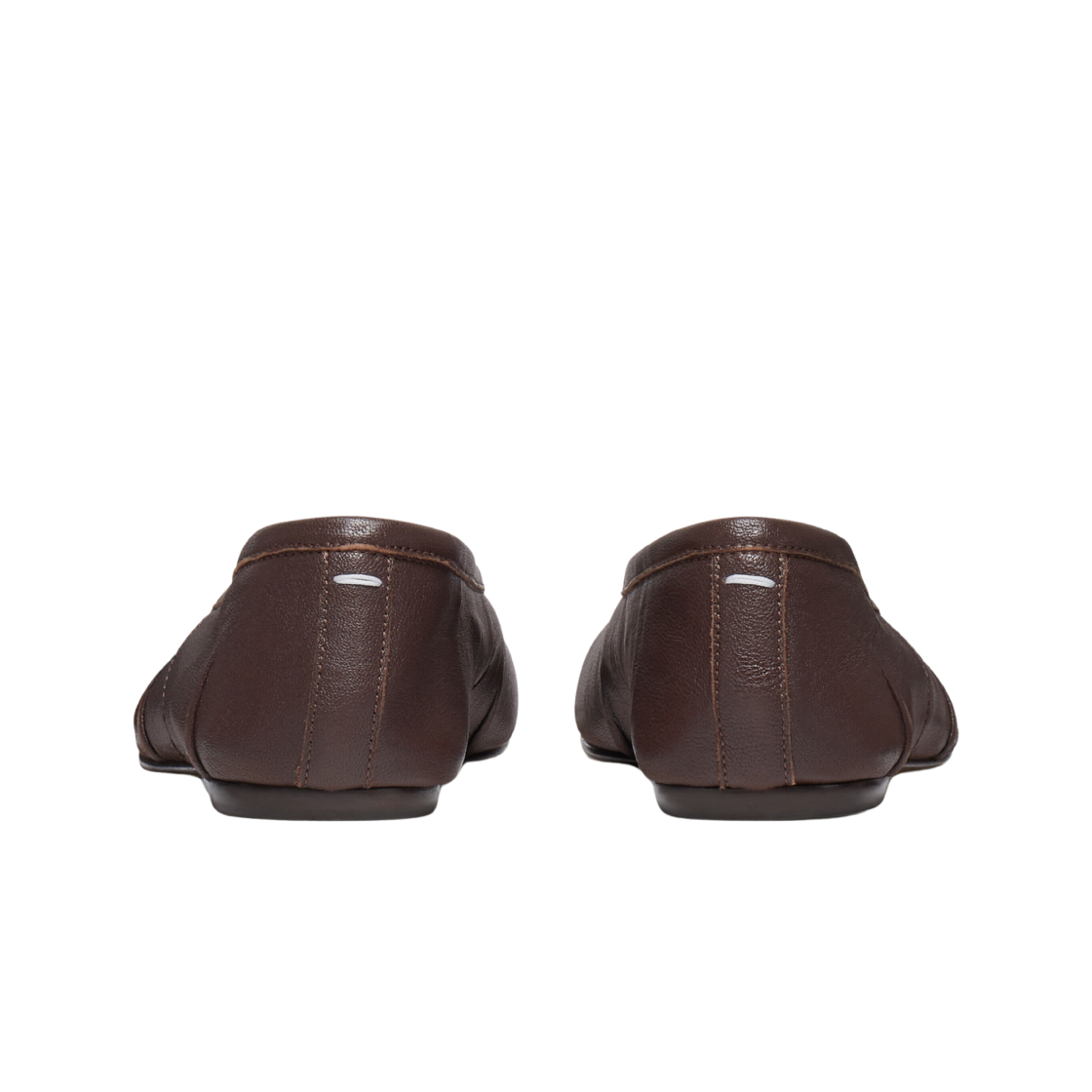 (W) 메종 마르지엘라 타비 뉴 발레리나 브라운((W) Maison Margiela Tabi New Ballerina Brown) - 3