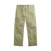 Double RL Herringbone Pants Brewster Green