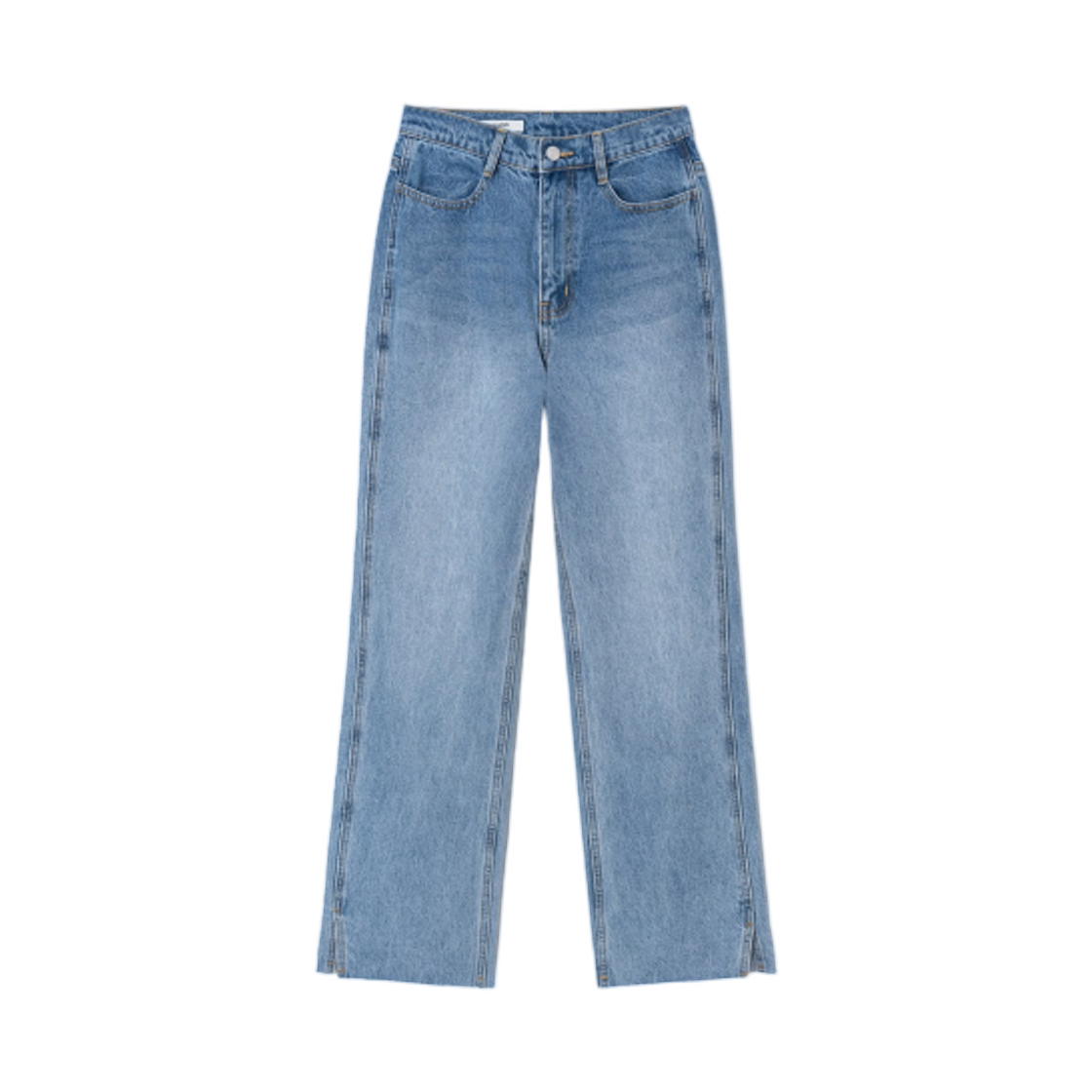 125321MP5P (W) 8seconds Straight Denim Pants Blue