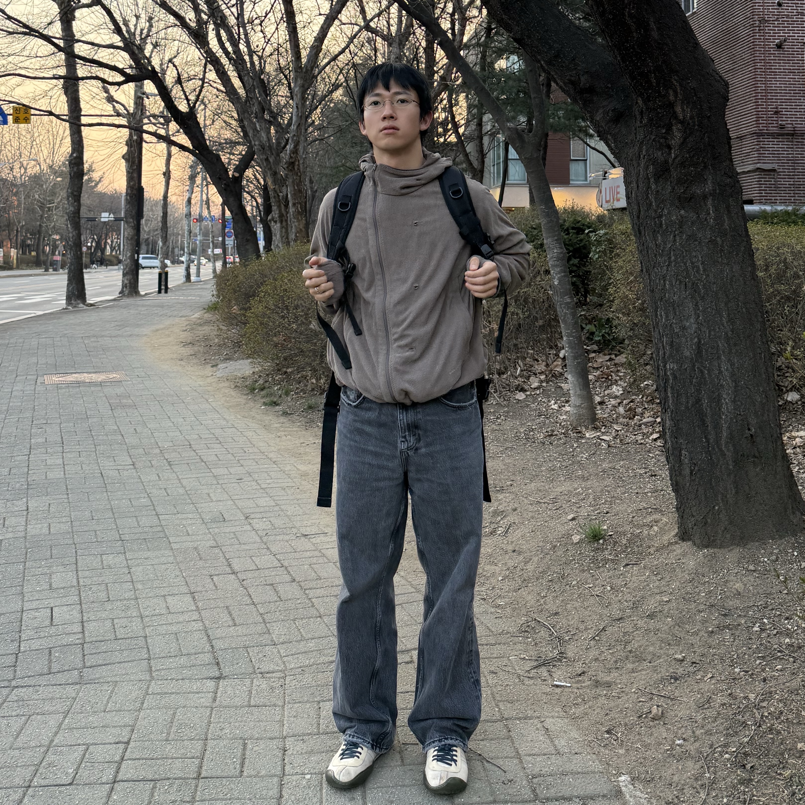 Sansan Gear Button Fleece Jacket Brown, (W) Camper Peu Path+ Recycled Engineered Materials Sneakers White 착용 스타일