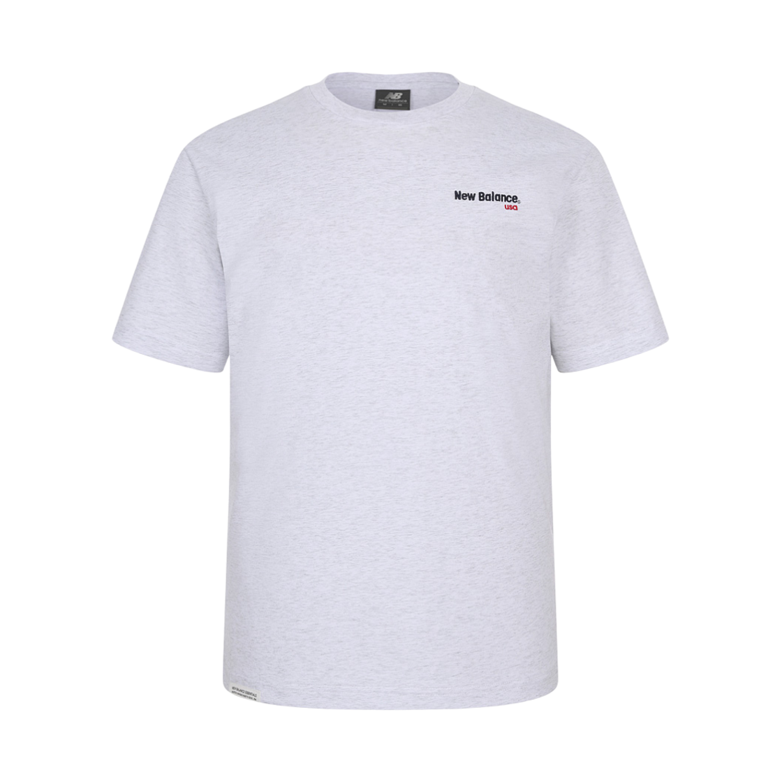 뉴발란스 에센셜 빅 로고 티셔츠 라이트 그레이(New Balance Essential Big Logo T-Shirt Light Grey) - 1