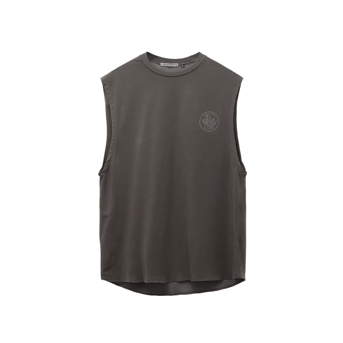 폴리테루 휴먼인덱스 휴먼 에어로 슬리브리스 더스티 핑크(Polyteru Human Index Human Aero Sleeveless Dusty Pink)