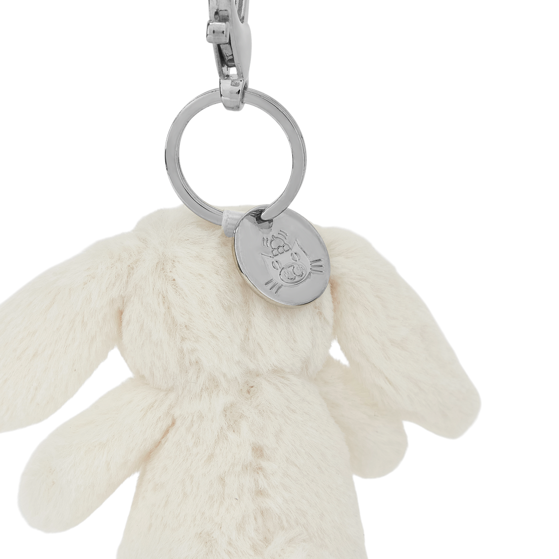 젤리캣 바쉬풀 버니 백 참 크림(Jellycat Bashful Bunny Bag Charm Cream) - 4