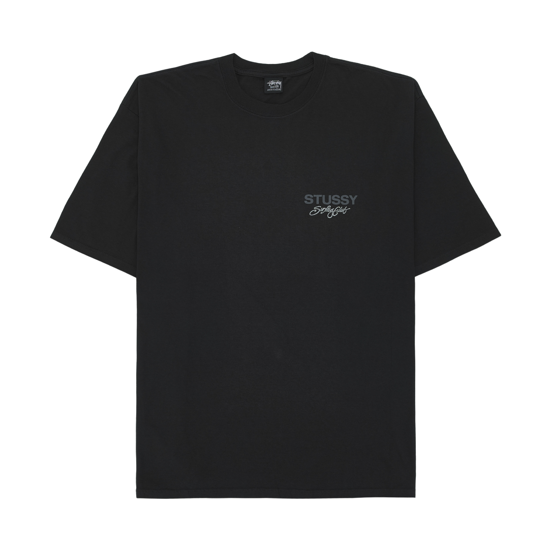 스투시 서프 클럽 티셔츠 피그먼트 다이드 블랙(Stussy Surf Club T-Shirt Pigment Dyed Black) - 2