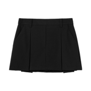 (W) 8seconds Span Mini Skirt Pants Black