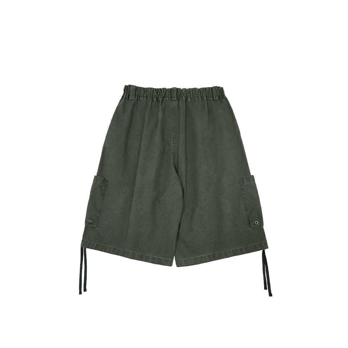 메아 워시드 카고 쇼츠 카키(Mea Washed Cargo Shorts Khaki) - 2