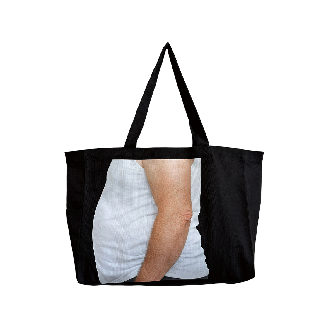 오큐오 오브제 09 슬리브리스 백 블랙(OQO OBJE 09 Sleeveless Bag Black)