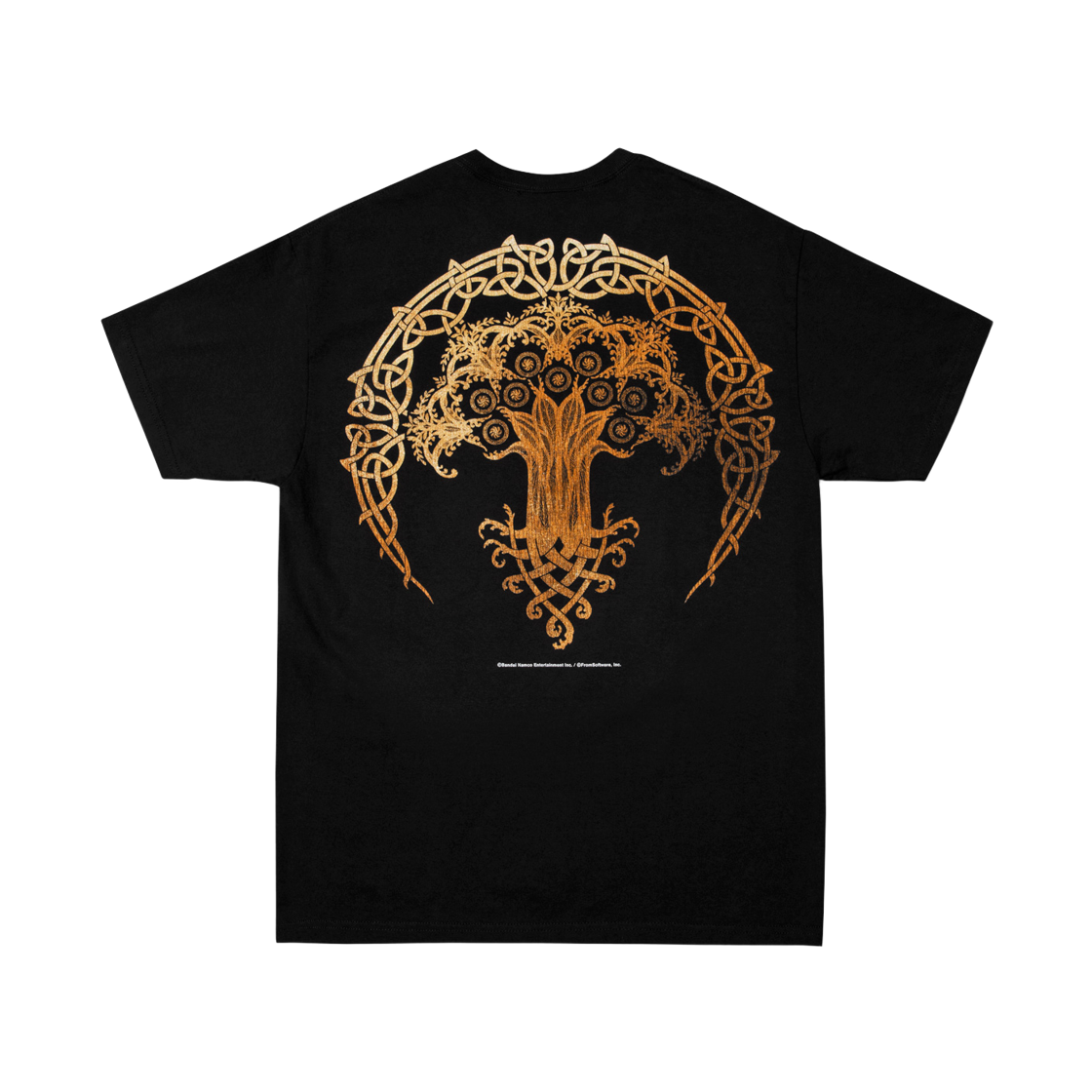 긱스 룰 x 엘든 링 실크스크린 프린팅 티셔츠 블랙(Geeks Rule x Elden Ring Silkscreen Printing T-Shirt Black) - 2