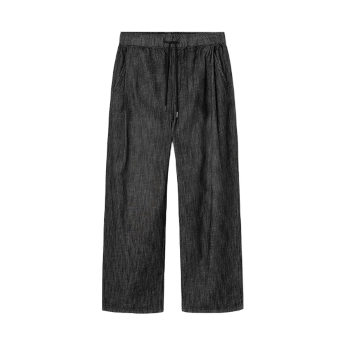 425321LPW5 8seconds Full Banding Wide Fit Denim Pants Black