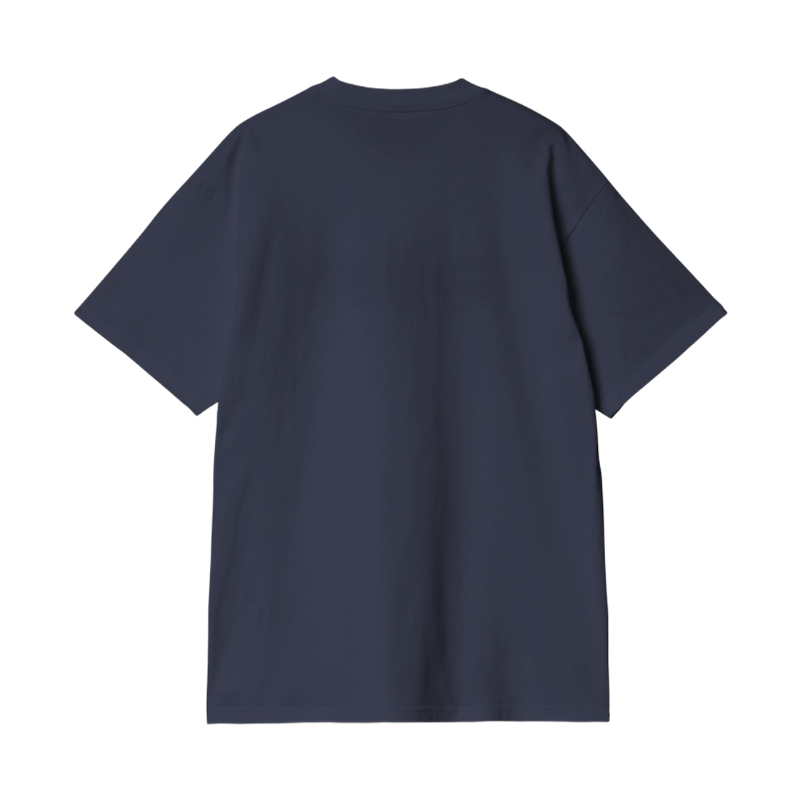 칼하트 WIP 숏슬리브 라벨 스크립트 티셔츠 블루(Carhartt WIP S/S Label Script T-Shirt Blue) - 2