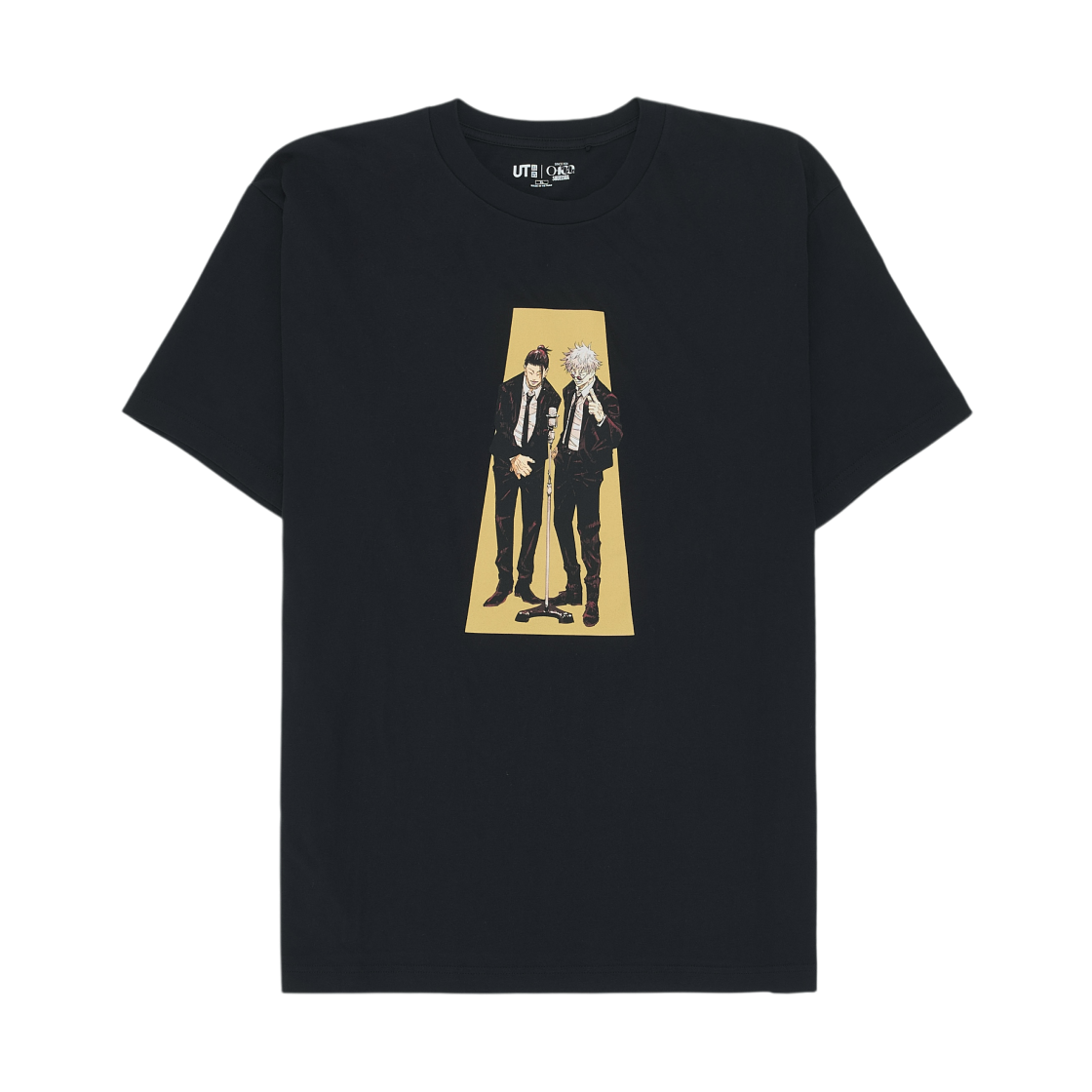 유니클로 UT 슈에이샤 창립 100주년 주술회전 티셔츠 블랙(Uniqlo UT Shueisha 100th Anniversary Jujutsu Kaisen T-Shirt Black)