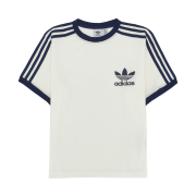 (W) Adidas Terry 3S T-Shirt Off White - KR Sizing
