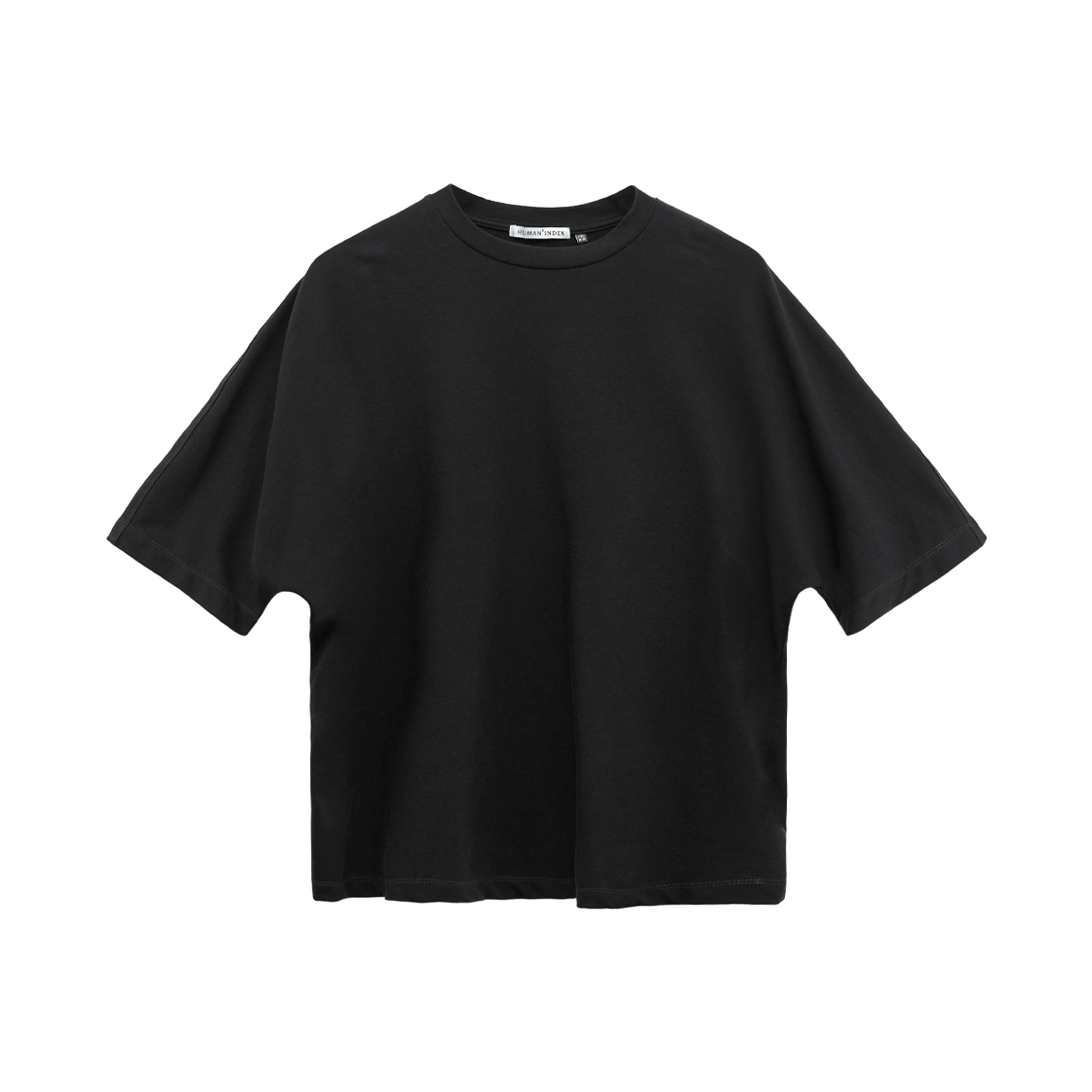 폴리테루 휴먼인덱스 휴먼 에어로 기모노 티셔츠 블랙(Polyteru Human Index Human Aero Kimono T-Shirt Black)