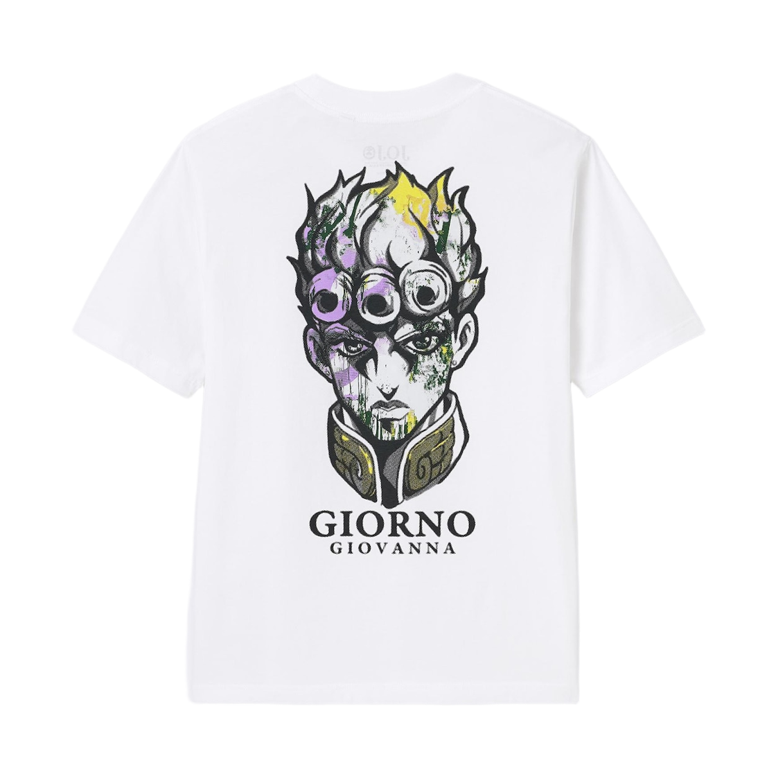 GU x 죠죠의 기묘한 모험 5 그래픽 티셔츠 화이트(GU x JoJo's Bizarre Adventure 5 Graphic T-Shirt White) - 2