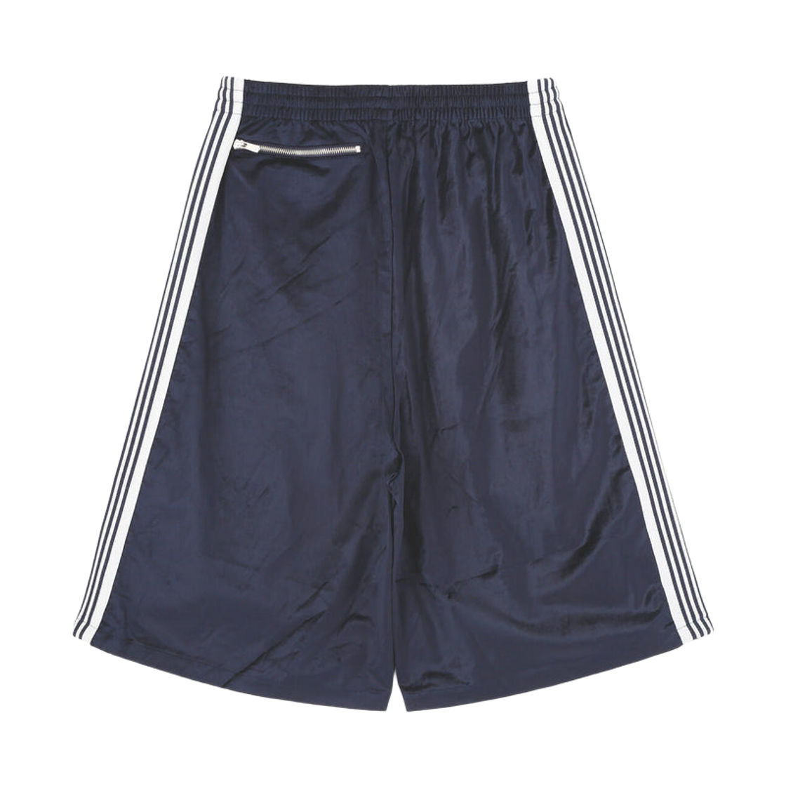 니들스 x LHP H.D. 트랙 쇼츠 C/PE 벨루어 네이비 - LHP 한정(Needles x LHP H.D. Track Shorts C/PE Velour Navy - LHP Exclusive) - 2