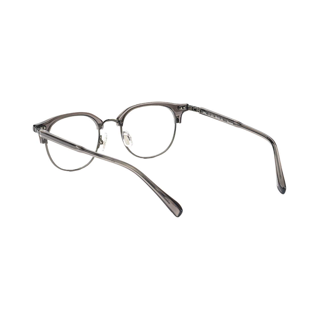 테츠오아이웨어 에픽 하금테 C3 다크 그레이 & 건(TETSUO EYEWEAR Epic C3 Dark Gray & Gun) - 3