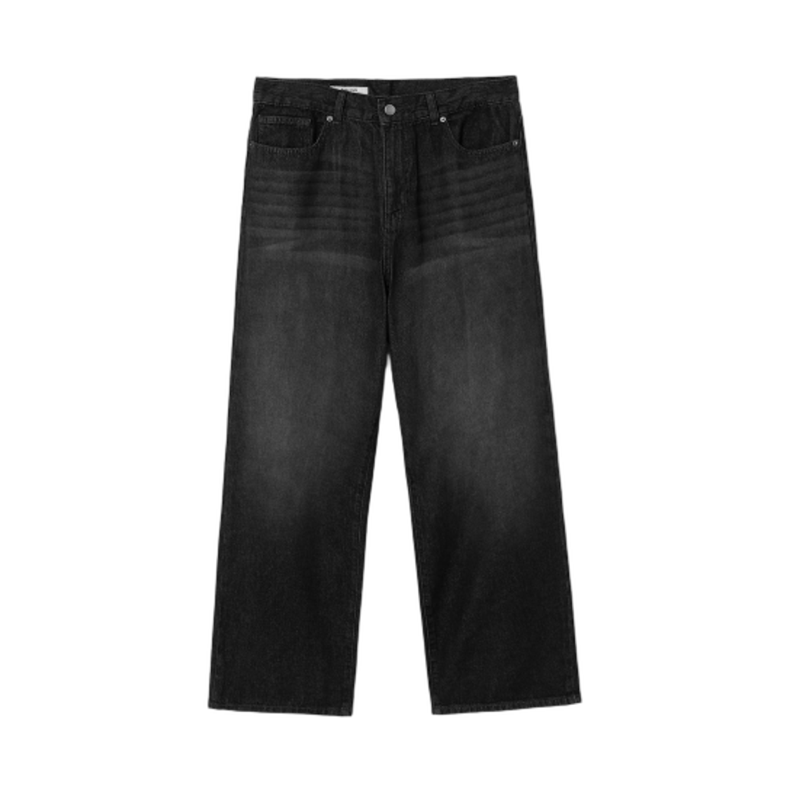 425321LP25 8seconds Lightweight Essentials Wide Fit Denim Black