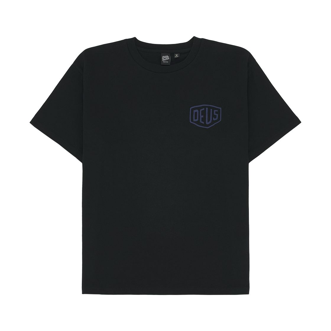 데우스 엑스 마키나 밀라노 컬리지 어드레스 티셔츠 블랙(Deus Ex Machina Milano College Address T-Shirt Black) - 2