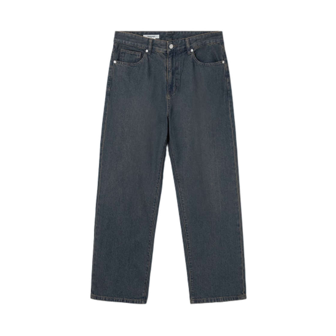 425321LP4R 8seconds Lightweight Essentials Semi Wide Fit Denim Pants Navy