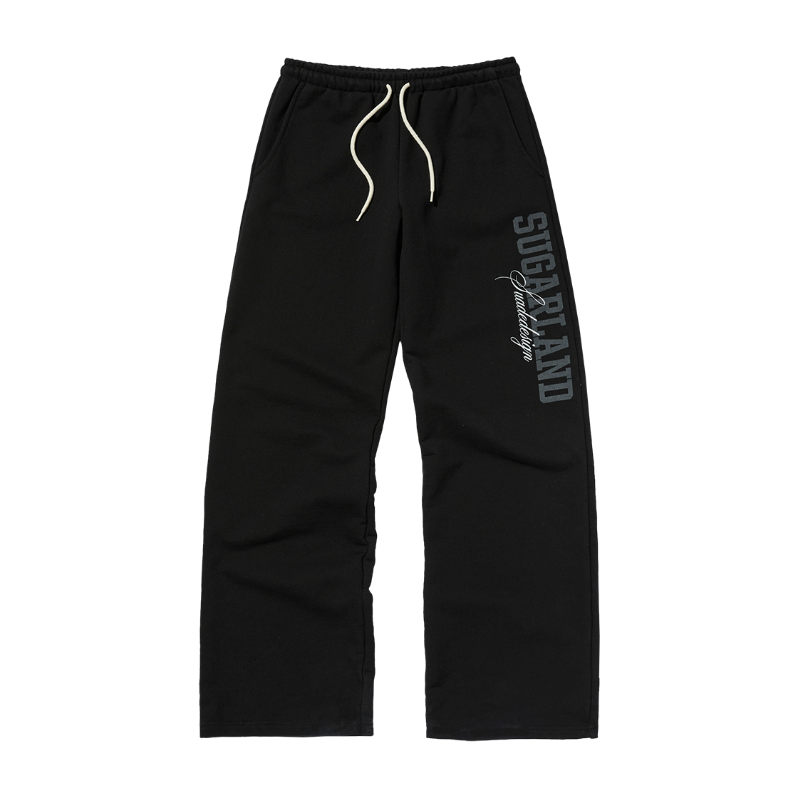 스웨이드 슈가랜드 스웨트 팬츠 블랙(Suade Sugarland Sweat Pants Black)