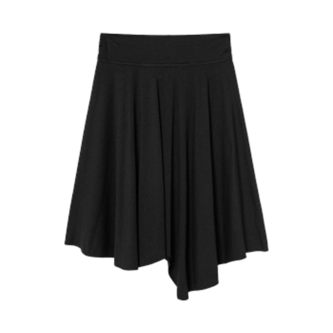 (W) 에잇세컨즈 트랜스폼 저지 스커트 블랙((W) 8seconds Transform Jersey Skirt Black) - 2