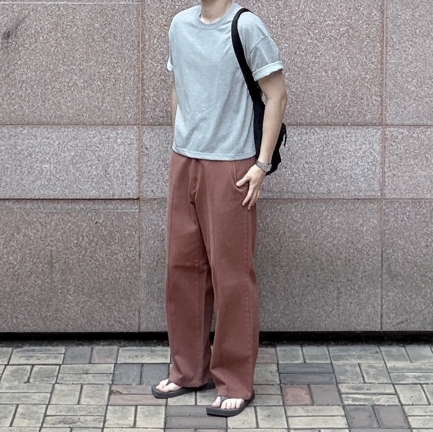 SUBCATEGORY SUB_F831 Gray, Uniqlo Multi Pocket Shoulder Bag Black 착용 스타일 - 1