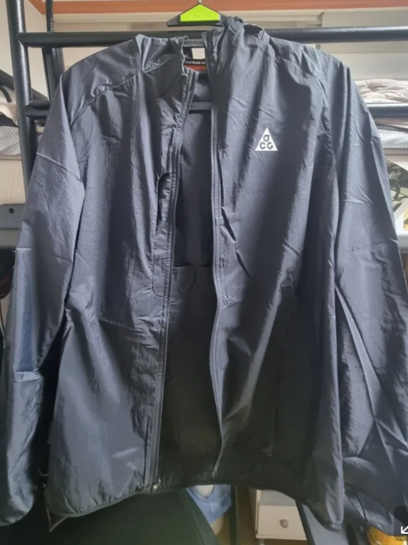 Nike ACG Aireez UV Protection Jacket Black Summit White - Asia 착용 스타일 - 2