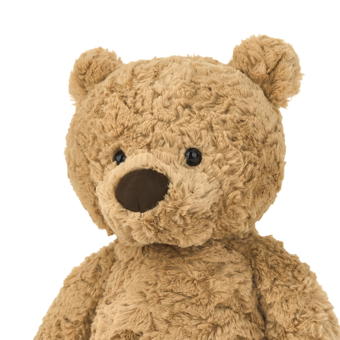 젤리캣 범블리 베어 미디움 브라운(Jellycat Bumbly Bear Medium Brown) - 4