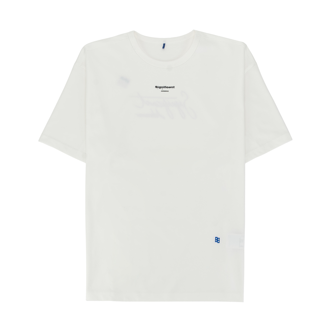 아더에러 시그니피컨트 한정 티셔츠 02 화이트(Ader Error Sig; Exclusive T-Shirt 02 White)