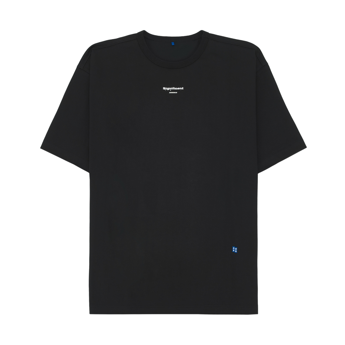 아더에러 시그니피컨트 한정 티셔츠 02 블랙(Ader Error Sig; Exclusive T-Shirt 02 Black)
