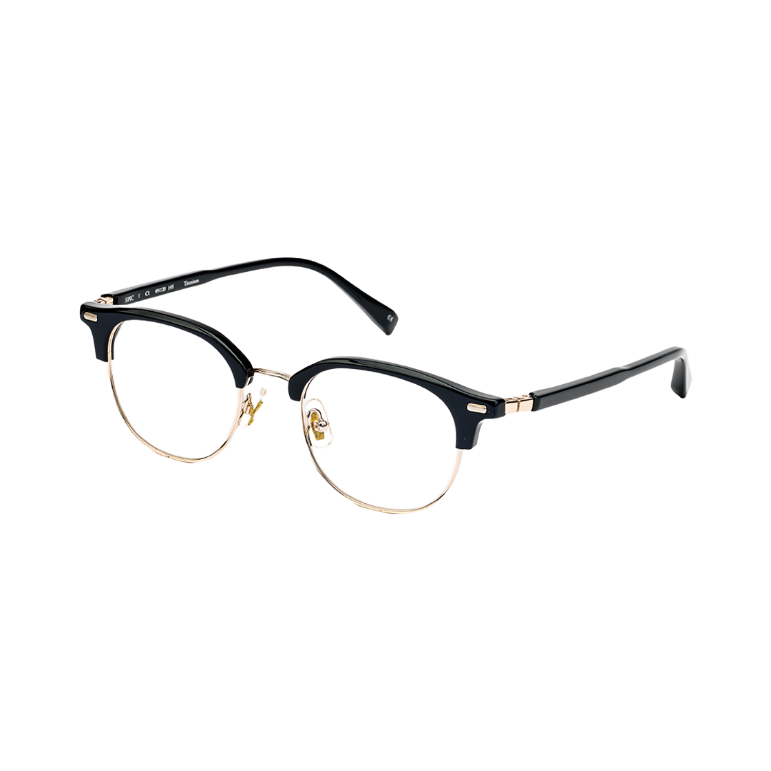 테츠오아이웨어 에픽 하금테 C1 블랙 & 골드(TETSUO EYEWEAR Epic C1 Black & Gold) - 2