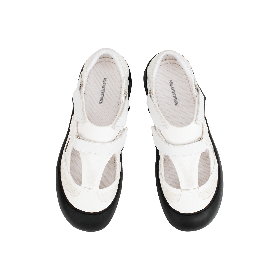 네거티브쓰리 VERT ARC 샌들 화이트(NegativeThree VERT ARC Sandals White) - 2