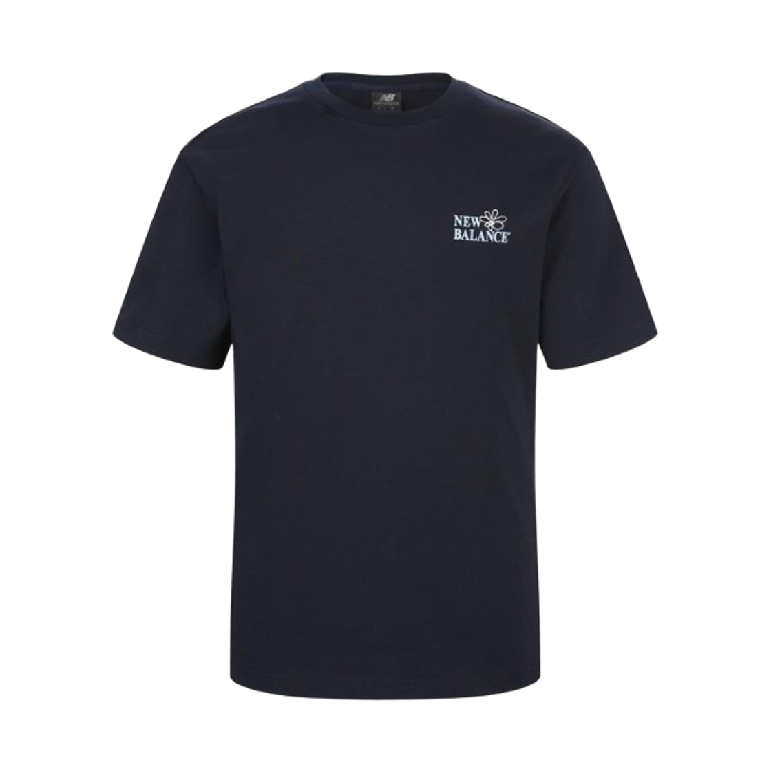 뉴발란스 플라워 세미 오버 핏 숏슬리브 티셔츠 네이비(New Balance Flower Semi Over Fit Short Sleeve T-Shirt Navy) - 2