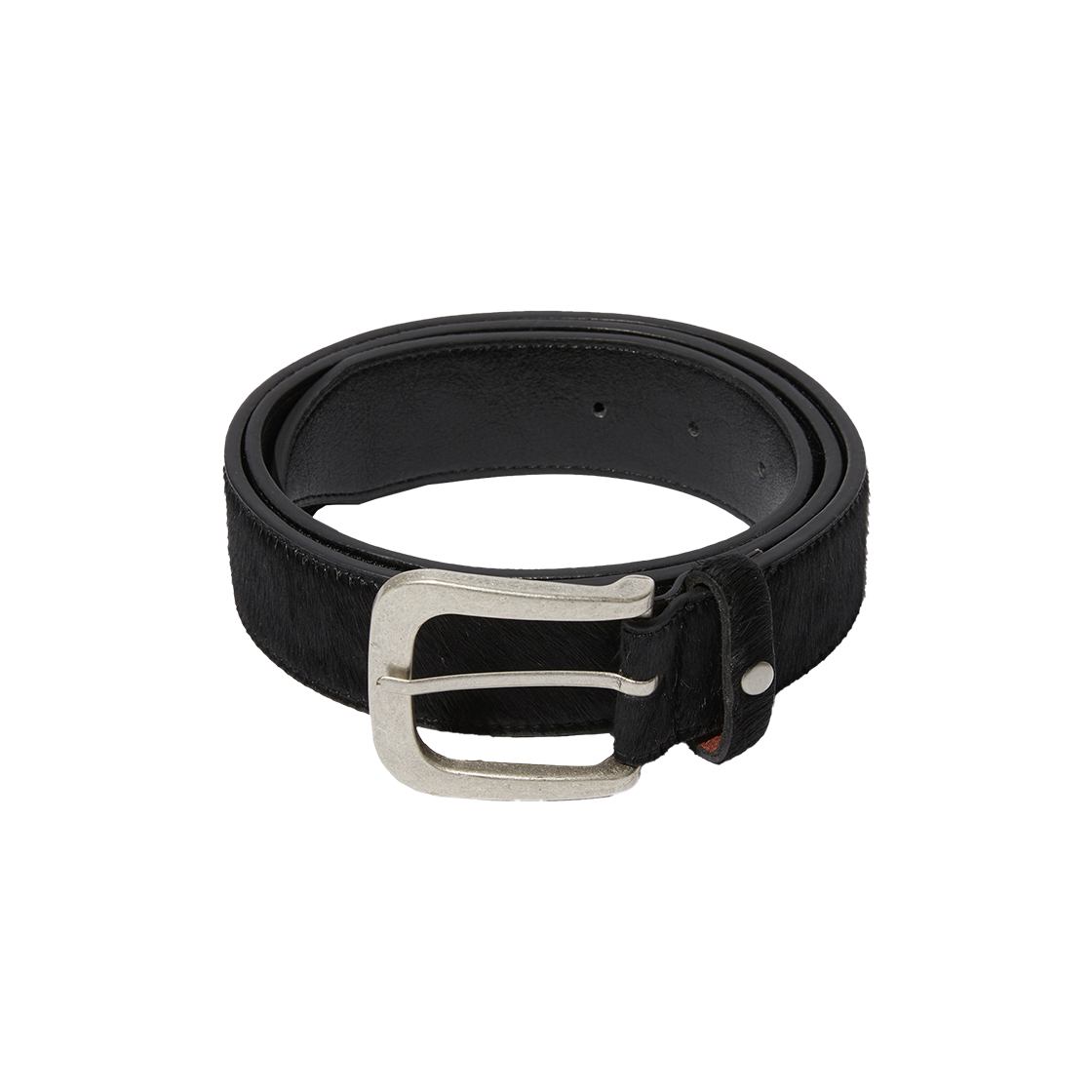 스웨이드 카프스킨 벨트 블랙(Suade Calfskin Belt Black)