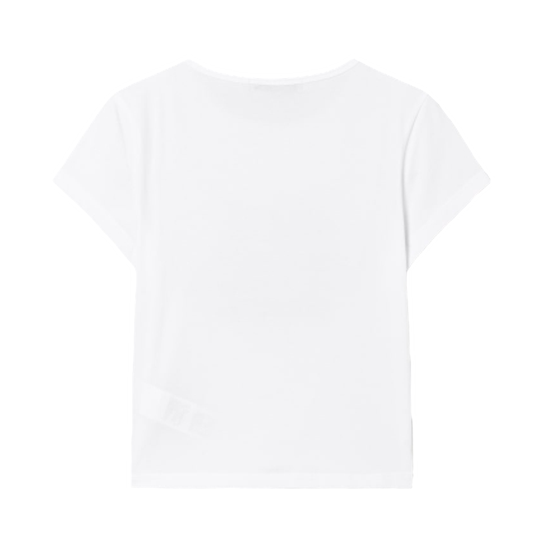 (W) 에잇세컨즈 웨스턴 프린트 크롭 티셔츠 화이트((W) 8seconds Western Print Cropped T-Shirt White) - 2