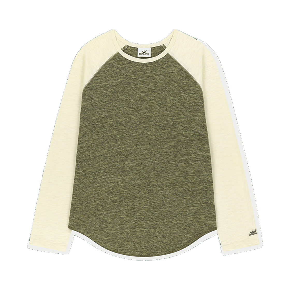 [트리플적립] 썬러브 레거시 래글런 롱슬리브 티 카키([트리플적립] SUNLOVE Legacy Raglan LS Tee Khaki)