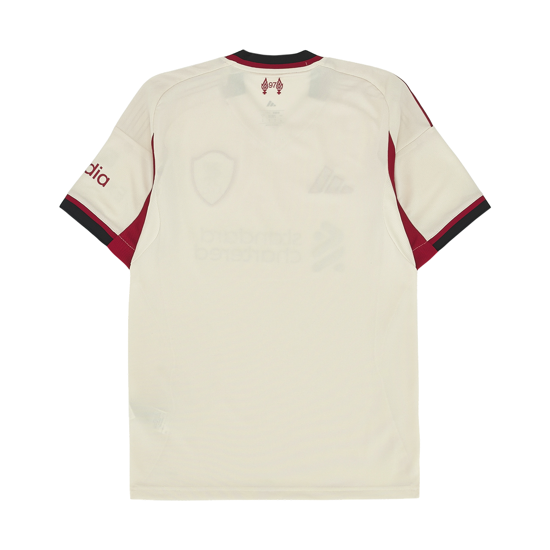 아디다스 리버풀 FC 2025/26 어웨이 저지 원더 화이트 - KR 사이즈 (논 마킹 버전)(Adidas Liverpool FC 2025/26 Away Jersey Wonder White - KR Sizing (Non Marking Ver.)) - 2