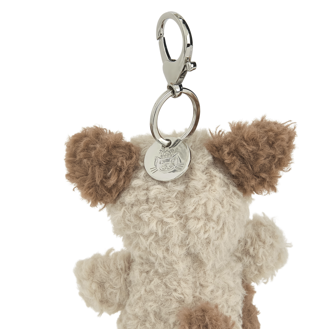 젤리캣 리틀 펍 백 참 누가 초콜릿(Jellycat Little Pup Bag Charm Nougat Chocolate) - 4