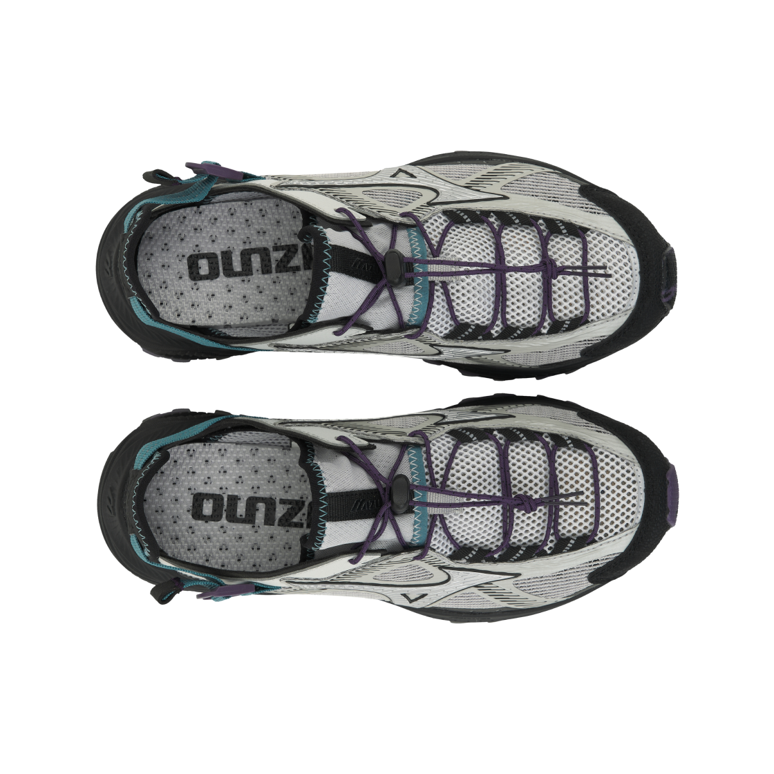 미즈노 레이서 트레일 SE V2 고프코어 실버 블랙(Mizuno Racer Trail SE V2 Gorpcore Silver Black) - 5